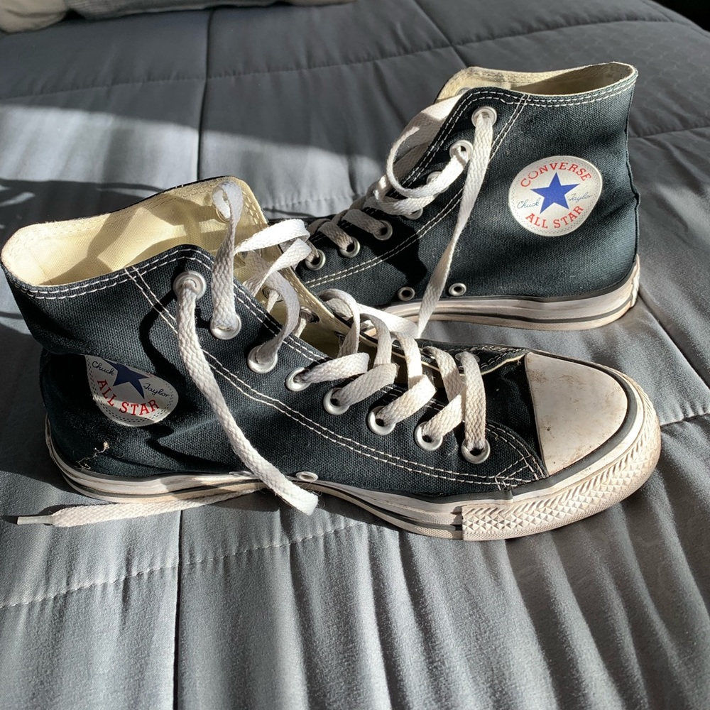 Black Converse High Tops